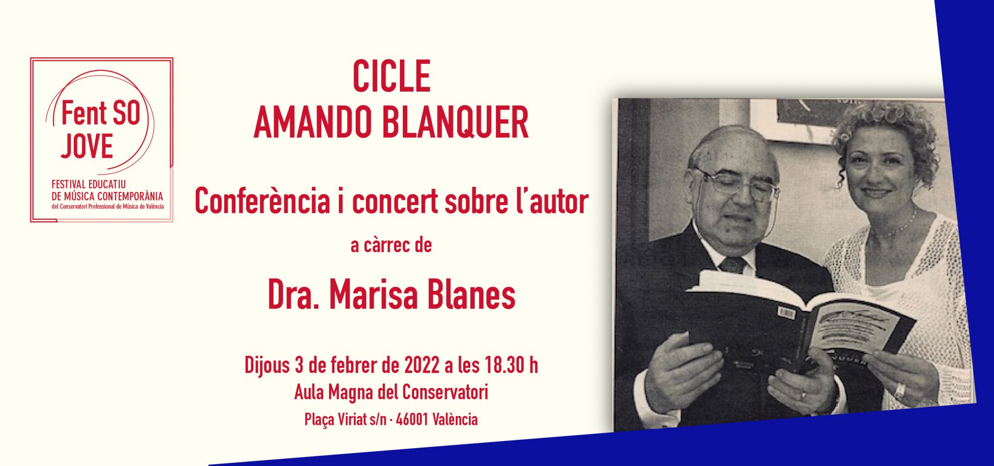 Conferencia Marisa Blanes _ Amando Blanquer