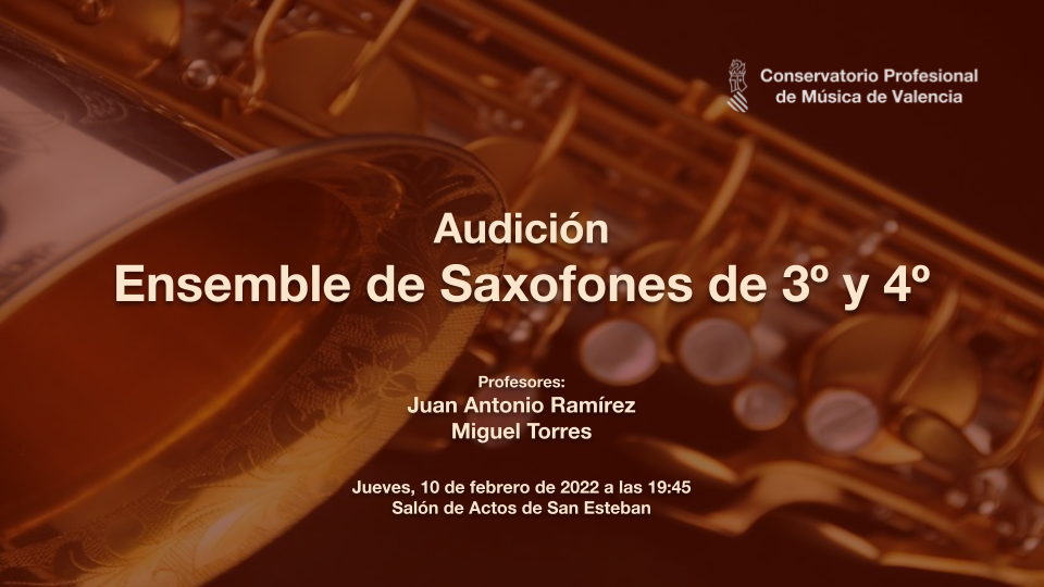 Ensemble de saxofones 10-02-2022