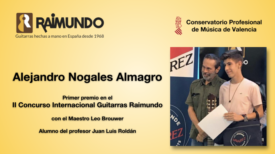 II Concurso Internacional Guitarras Raimundo