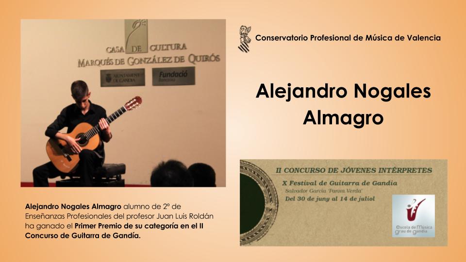 II Concurso de Guitarra de Gandía