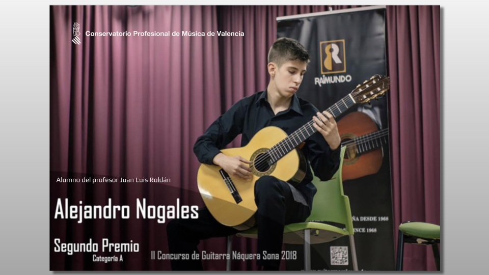 II Concurso de guitarra Naquera Sona 2018