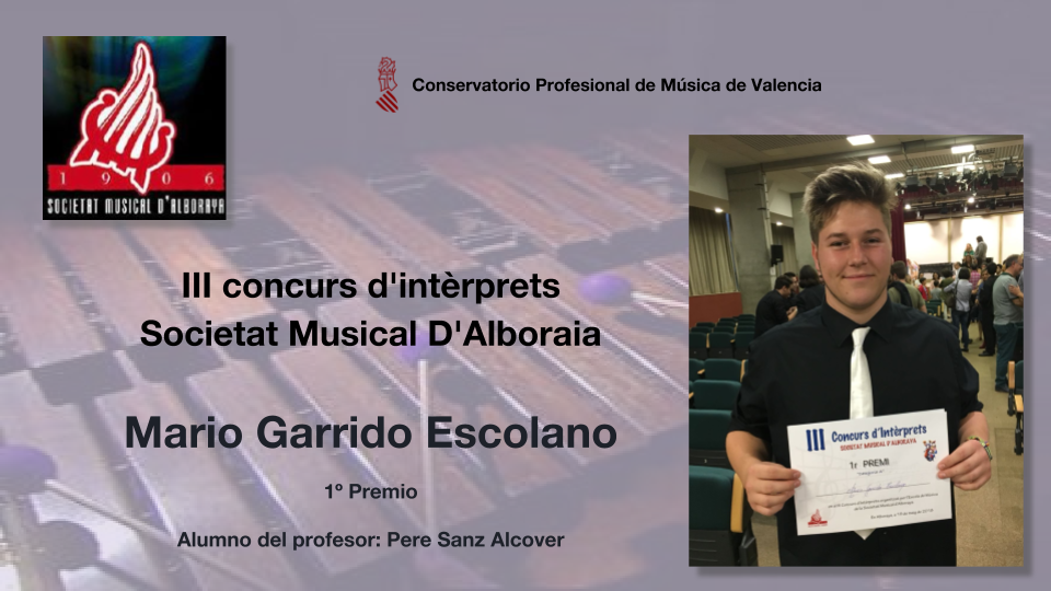 III concurs Societat Musical De Alboraia 2018