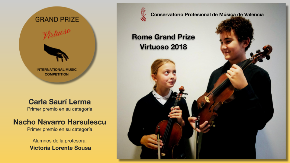 Rome Grand Prize Virtuoso 2018