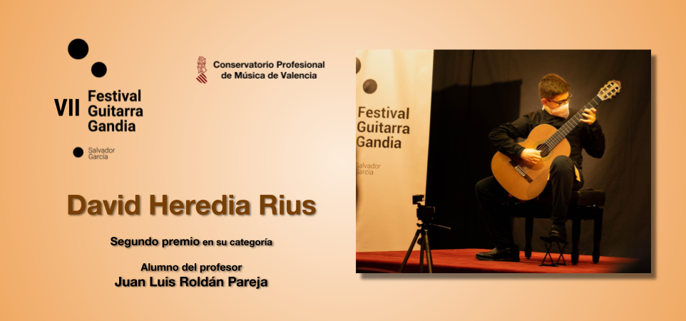 FESTIVAL DE GANDIA Y EN _VII CONCURSO DE GUITARRA DE JOVENES INTERPRETES_