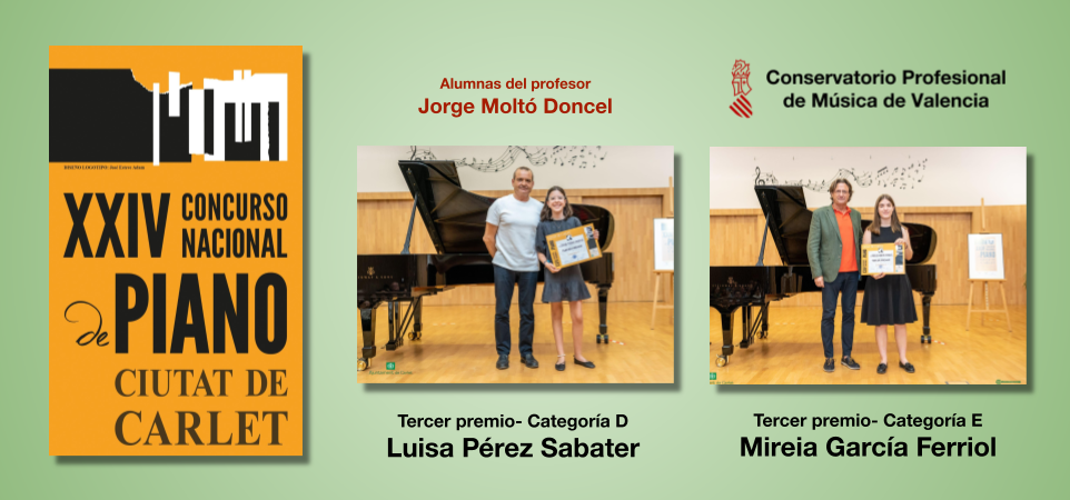 XXIV Concurso Nacional de Piano ‘Ciutat de Carlet’