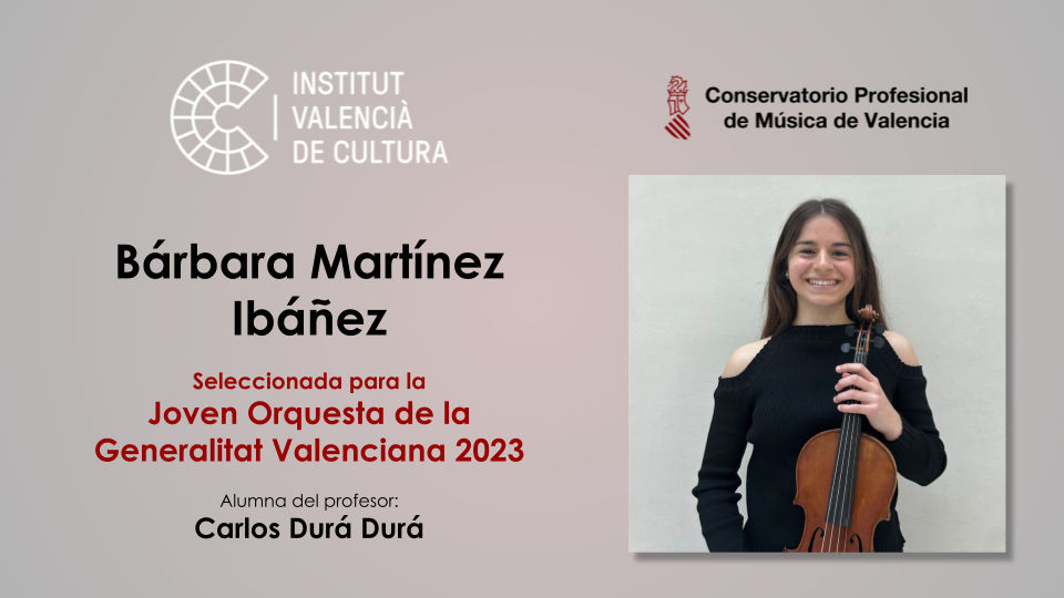 Joven Orquesta de la Generalitat Valenciana 2023