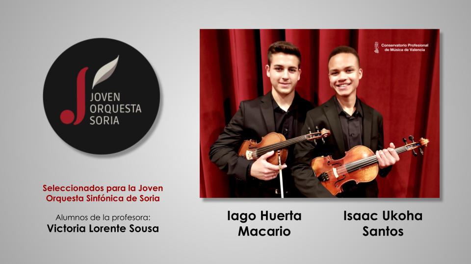 Joven Orquesta Sinfónica de Soria, Isaac y Iago