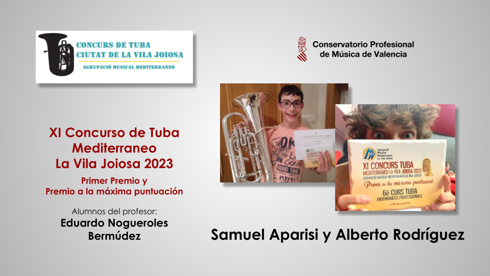 XI Concurso de Tuba Mediterraneo La Vila Joiosa 2023