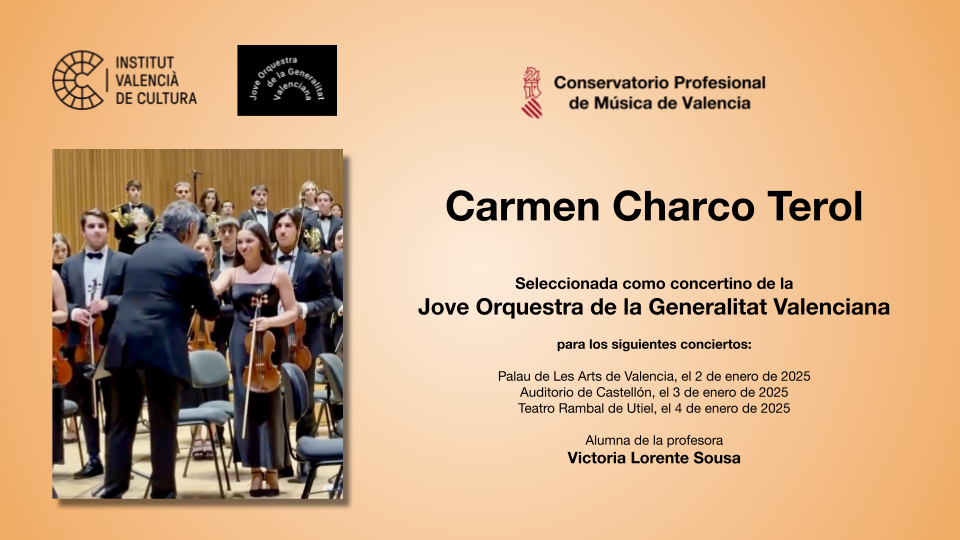 Jove Orquestra de la Generalitat Valenciana 2025, C. Charco