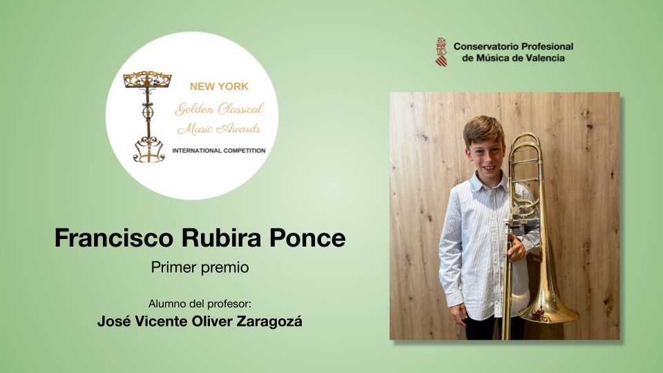 Golden Classical Award International Competition de Nueva York Francisco Rubira 2025