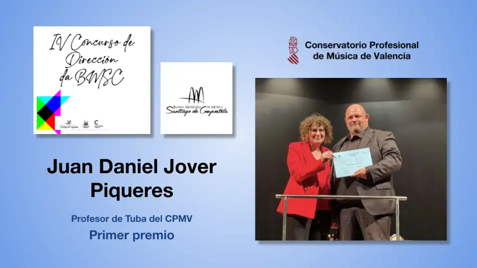 Profesor premiado. J. Daniel Jover
