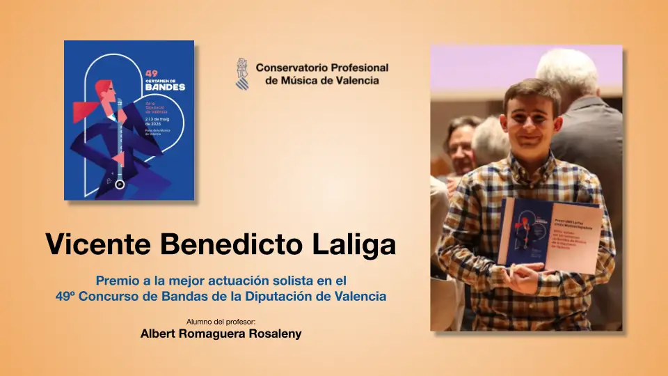 _49º Concurso de Bandas de la Diputación de Valencia V. Benedicto