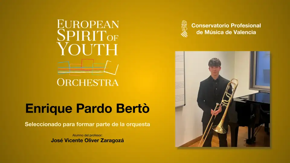 European Spirit of Youth Orchestra 2026, E. Pardo Bertó