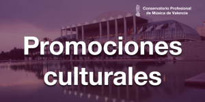 Promociones culturales