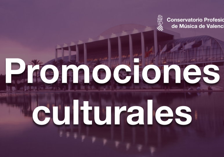 Promociones culturales