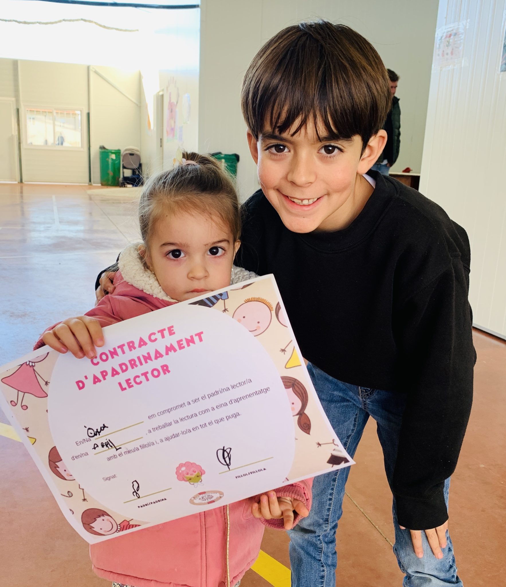 PADRINOS LECTORES EN «L’ULLASTRE»