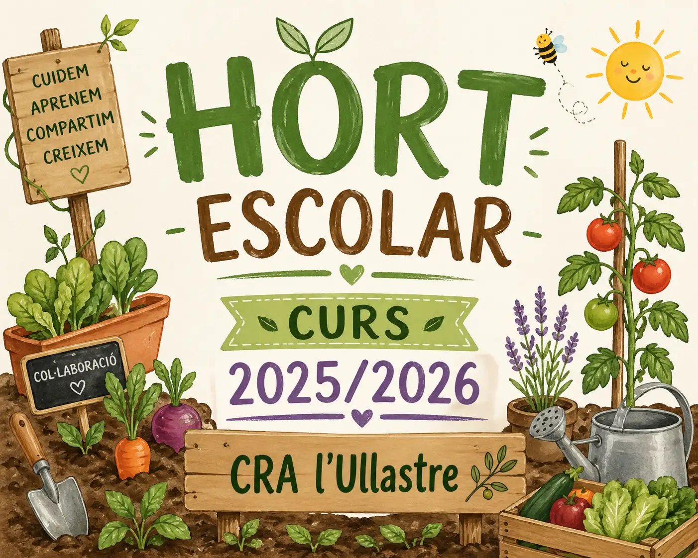 EL HUERTO EMPIEZA A PRODUCIR