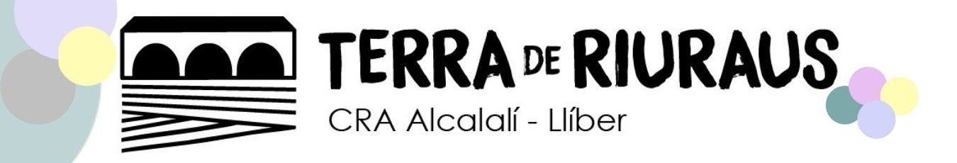 Logo CRA TERRA DE RIURAUS. Alcalalí i Llíber Logo CRA TERRA DE RIURAUS. Alcalalí i Llíber