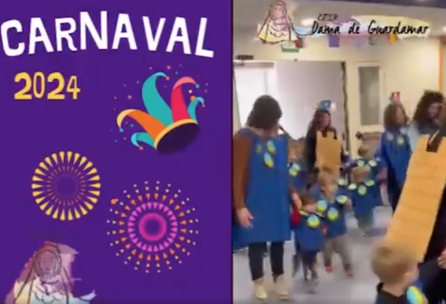 Carnaval 2024 ceip Dama de Guardamar