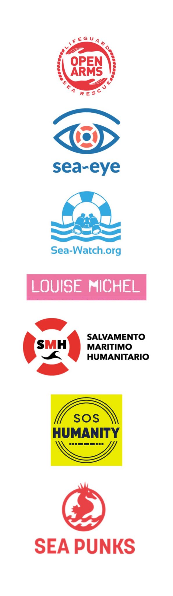 logos ONG rescat humanitari