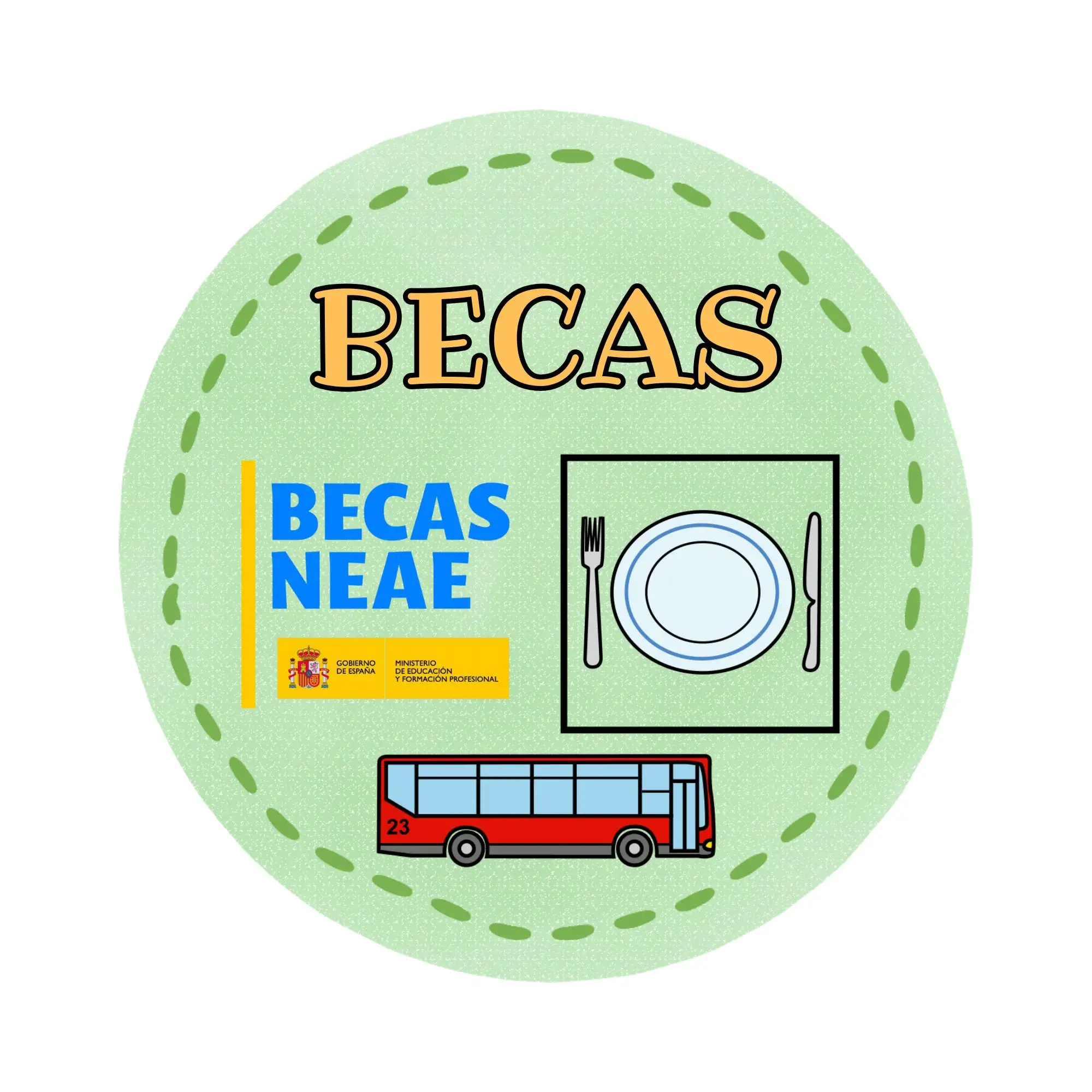 Banner para entrar en la página de becas