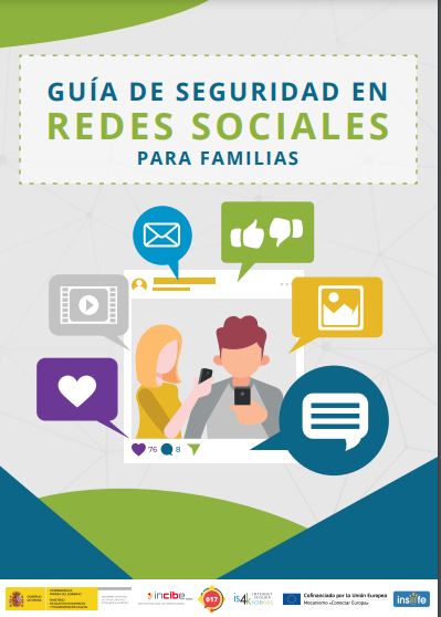 foto guia seguridad Redes Sociales para familias