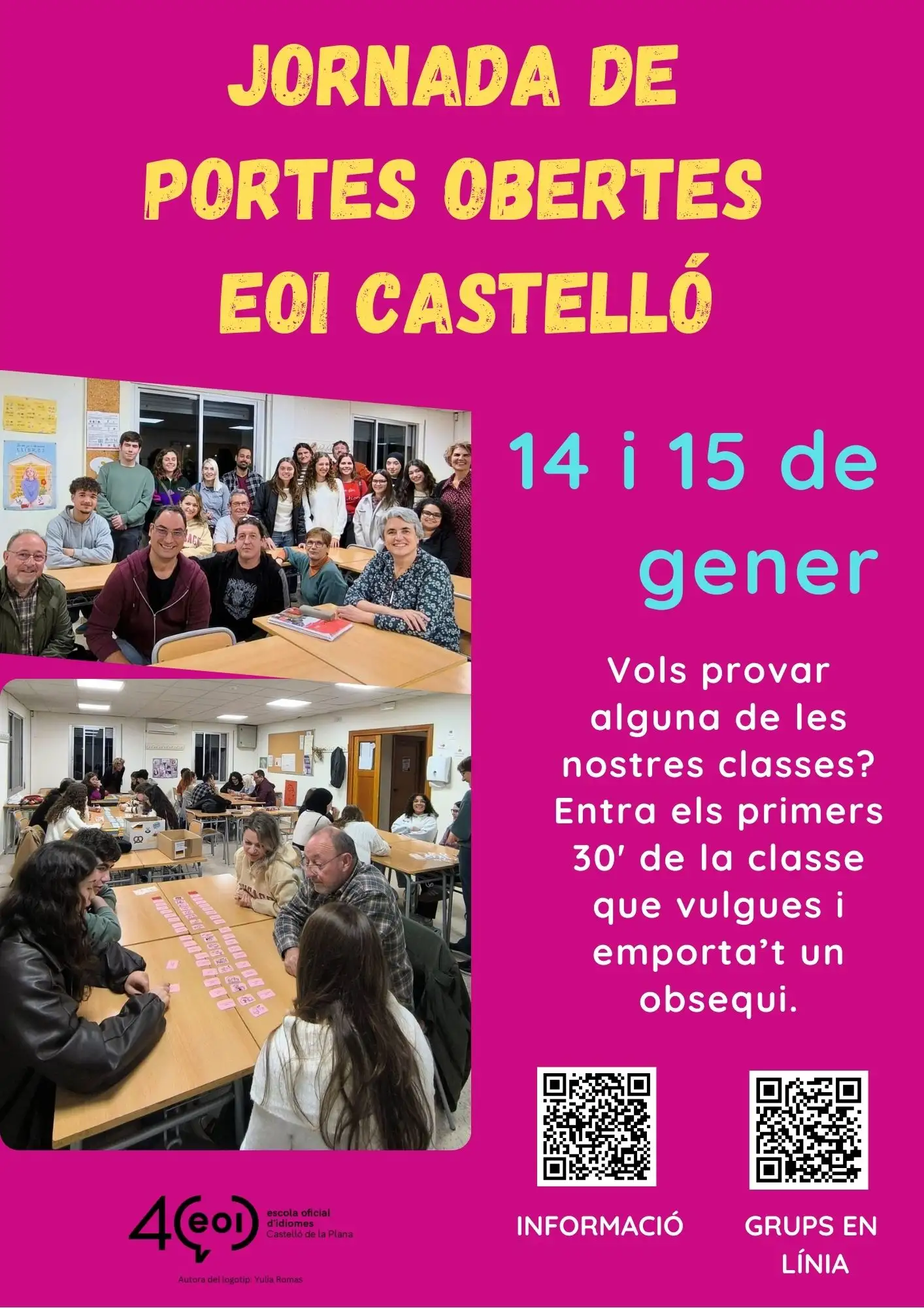 PORTES OBERTES GENER