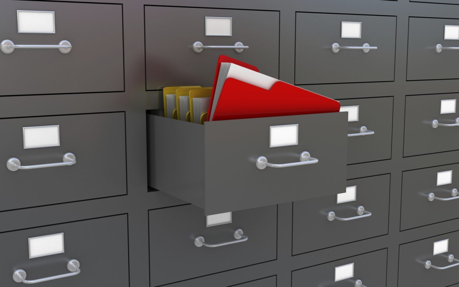 Folders for data storage