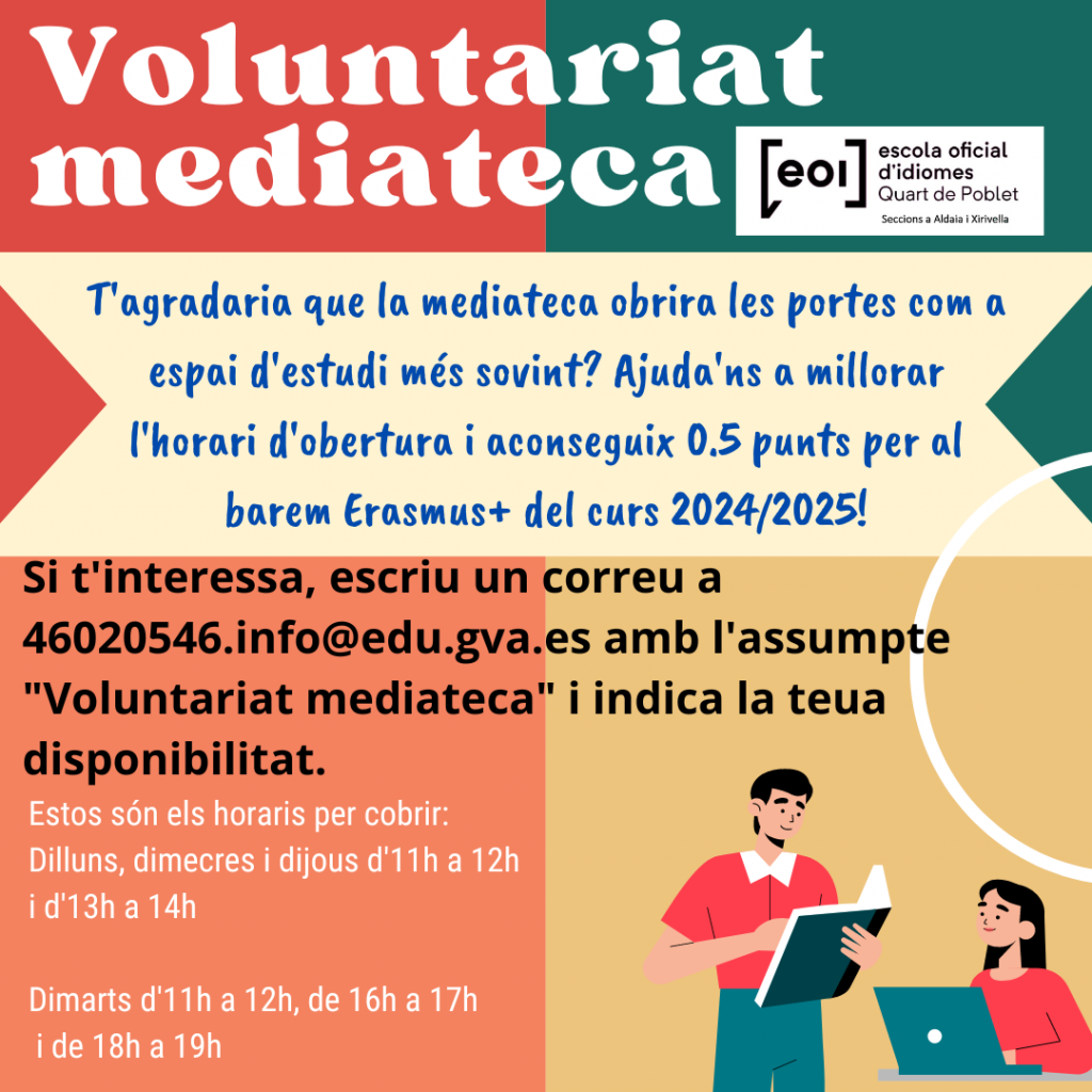 Voluntariat mediateca