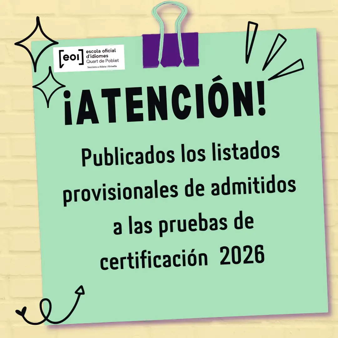 Publicados listados prov. PUC