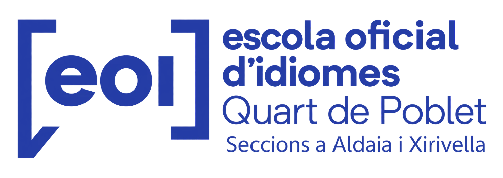Logo Escola Oficial d'Idiomes Quart de Poblet Logo Escola Oficial d'Idiomes Quart de Poblet