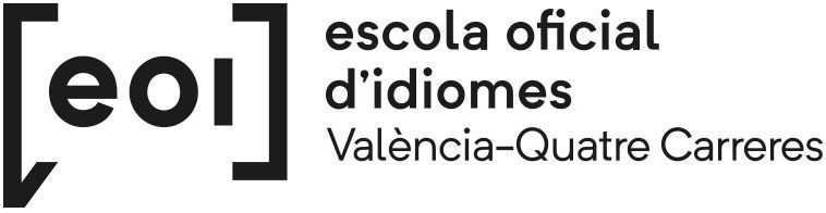 Logo ESCOLA OFICIAL D'IDIOMES VALÈNCIA-QUATRE CARRERES