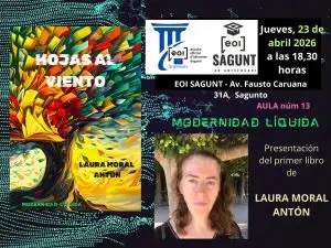 CARTEL PRESENTACIÓN - HOJAS AL VIENTO - EOI SAGUNT