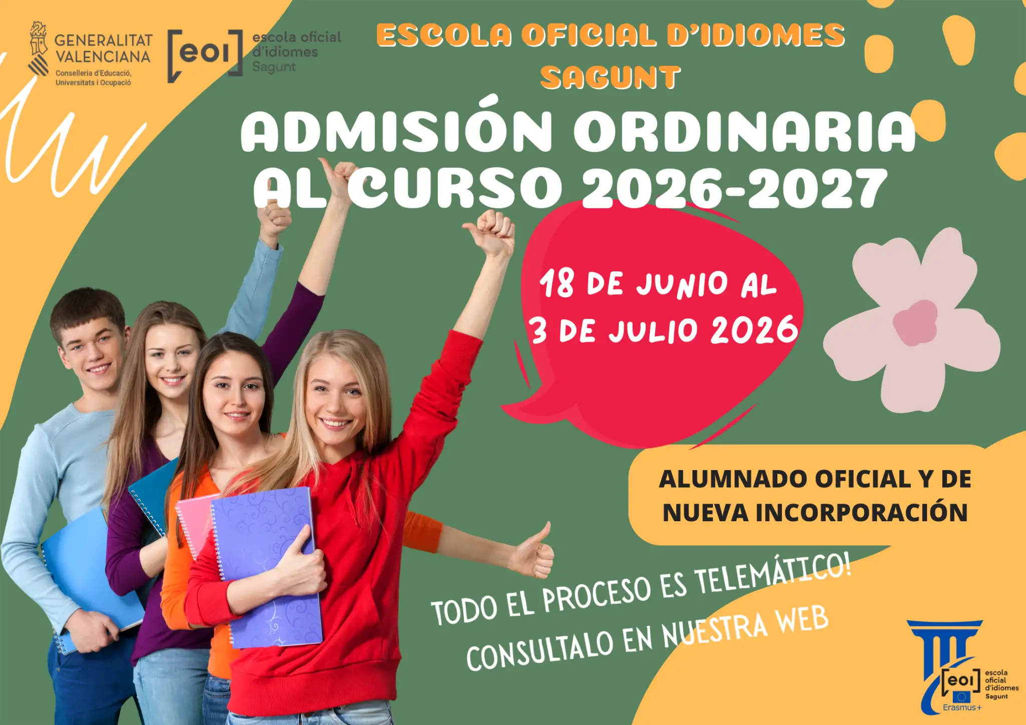 MATRÍCULA ORDINARIA 26-27