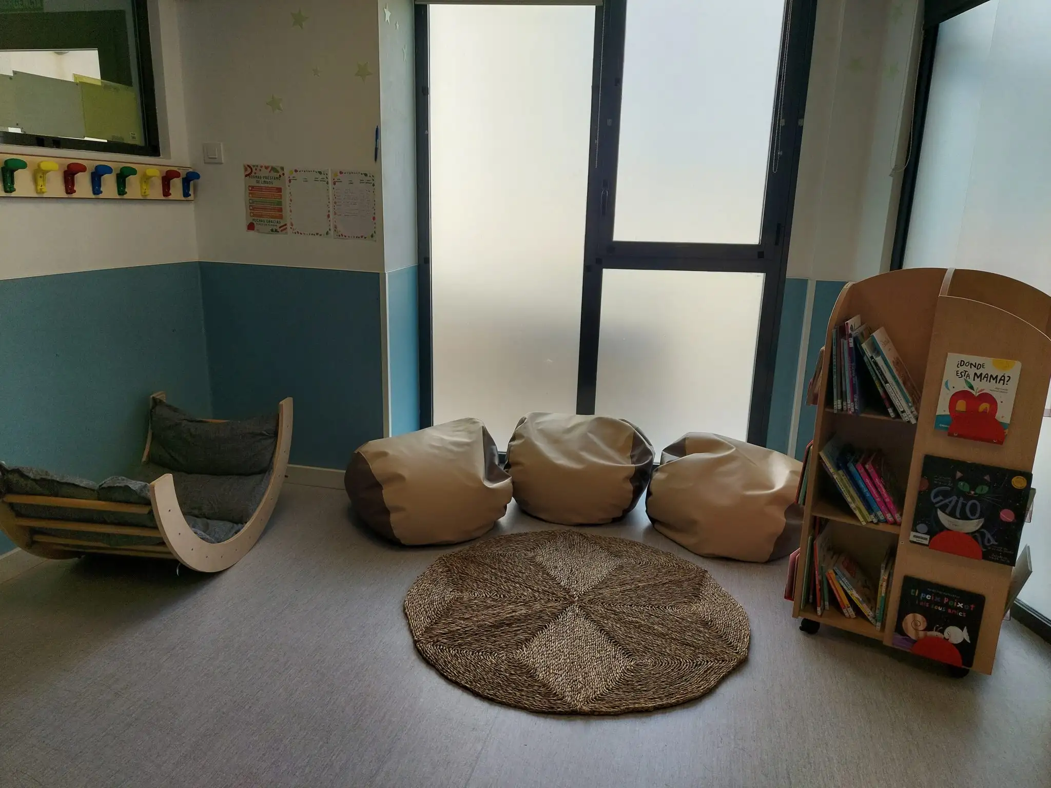 Foto de la nova biblioteca de centre