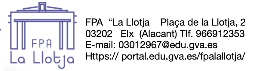 Logo CENTRE PÚBLIC FPA LA LLOTJA Logo CENTRE PÚBLIC FPA LA LLOTJA