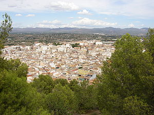 Líria. Vista general desde San Miguel 24 septiembre 2006