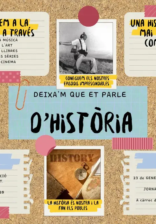 Gráfica mapa mental creatividad pizarra corcho collage amarillo (1)