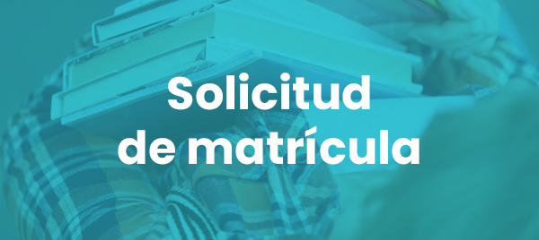 Solicitud de matrícula