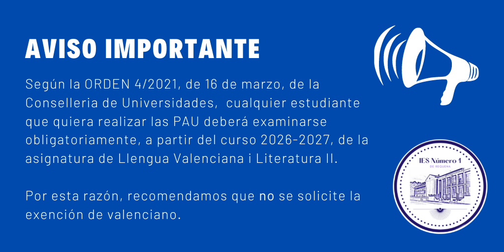 Aviso valenciano