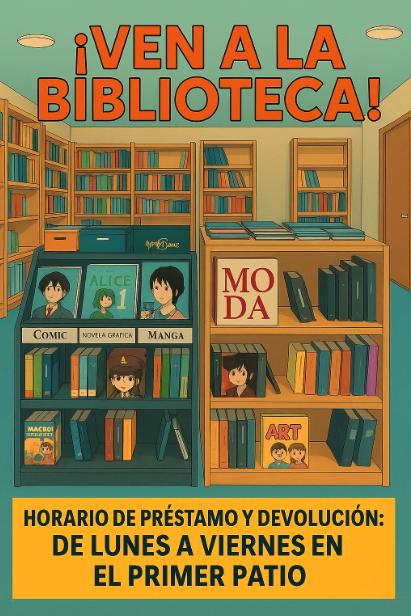 cartel biblioteca 25-26