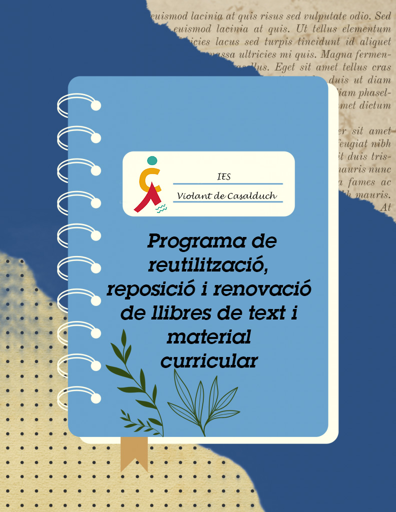 04_ Programa de reutilització, reposició i renovació de llibres de text i material curricular