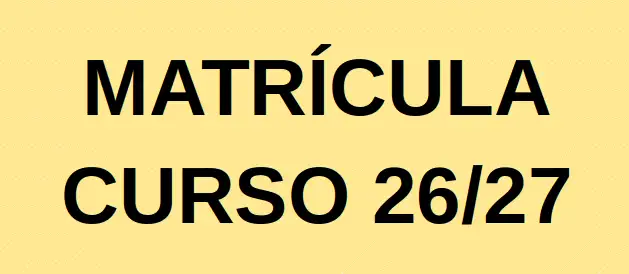 matrícula