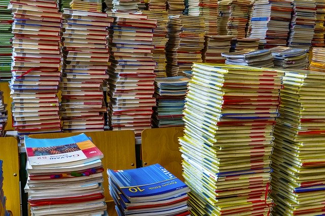 Pila de libros