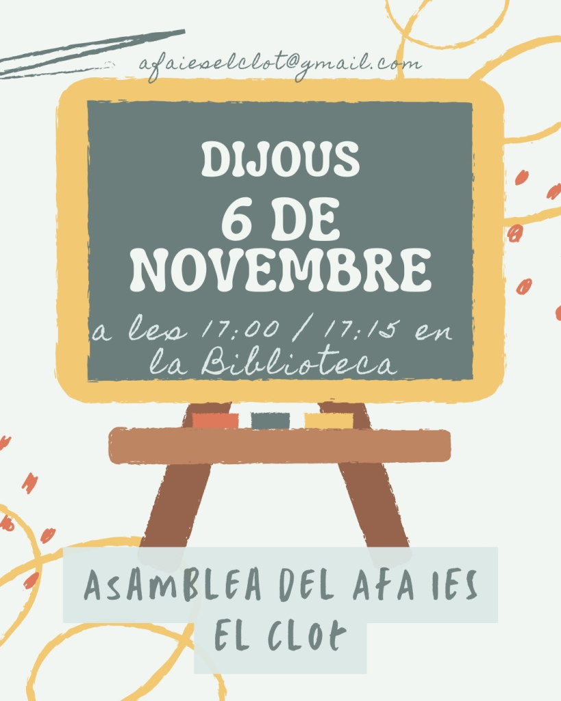 Cartel reunión AFA 6 noviembre 2025 a las 17:00