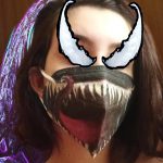 Halloween Face Mask: Barbara Rico