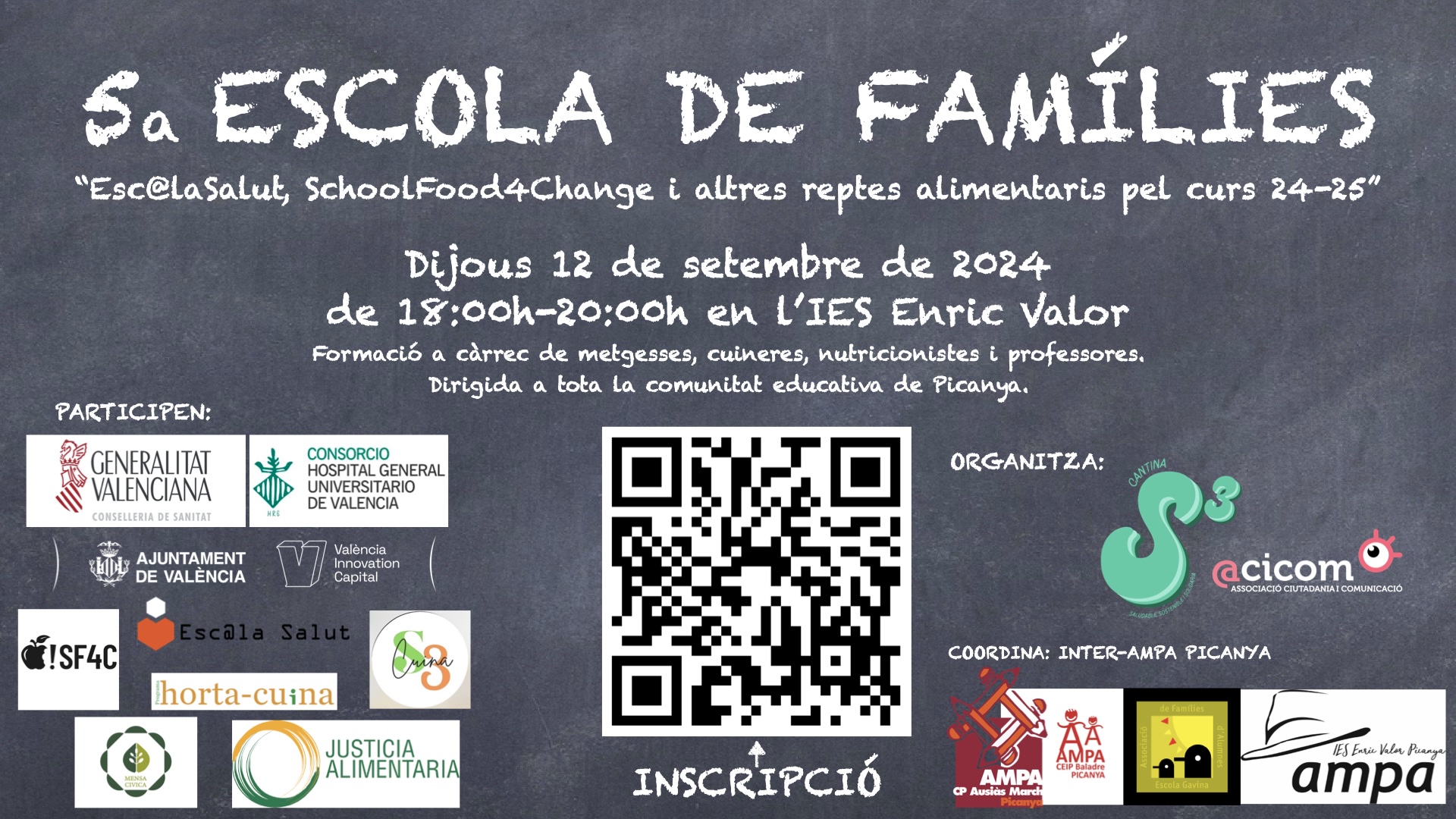 Cartell Escola de Families