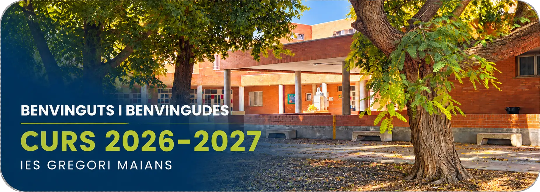 Benvinguts i benvingudes al curs 2026-2027 — IES Gregori Maians