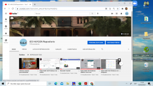 Repositorio de YouTube del IES Haygón