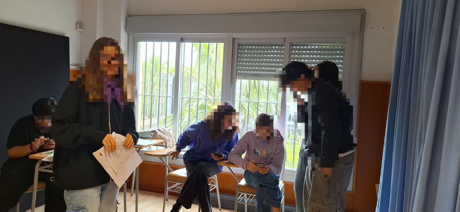 3. Preparativos salón de actos 2